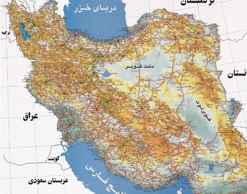 راه های آبی ایران